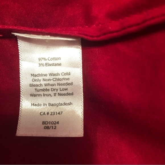 Talbots button up shirt size 2P - Picture 7 of 7